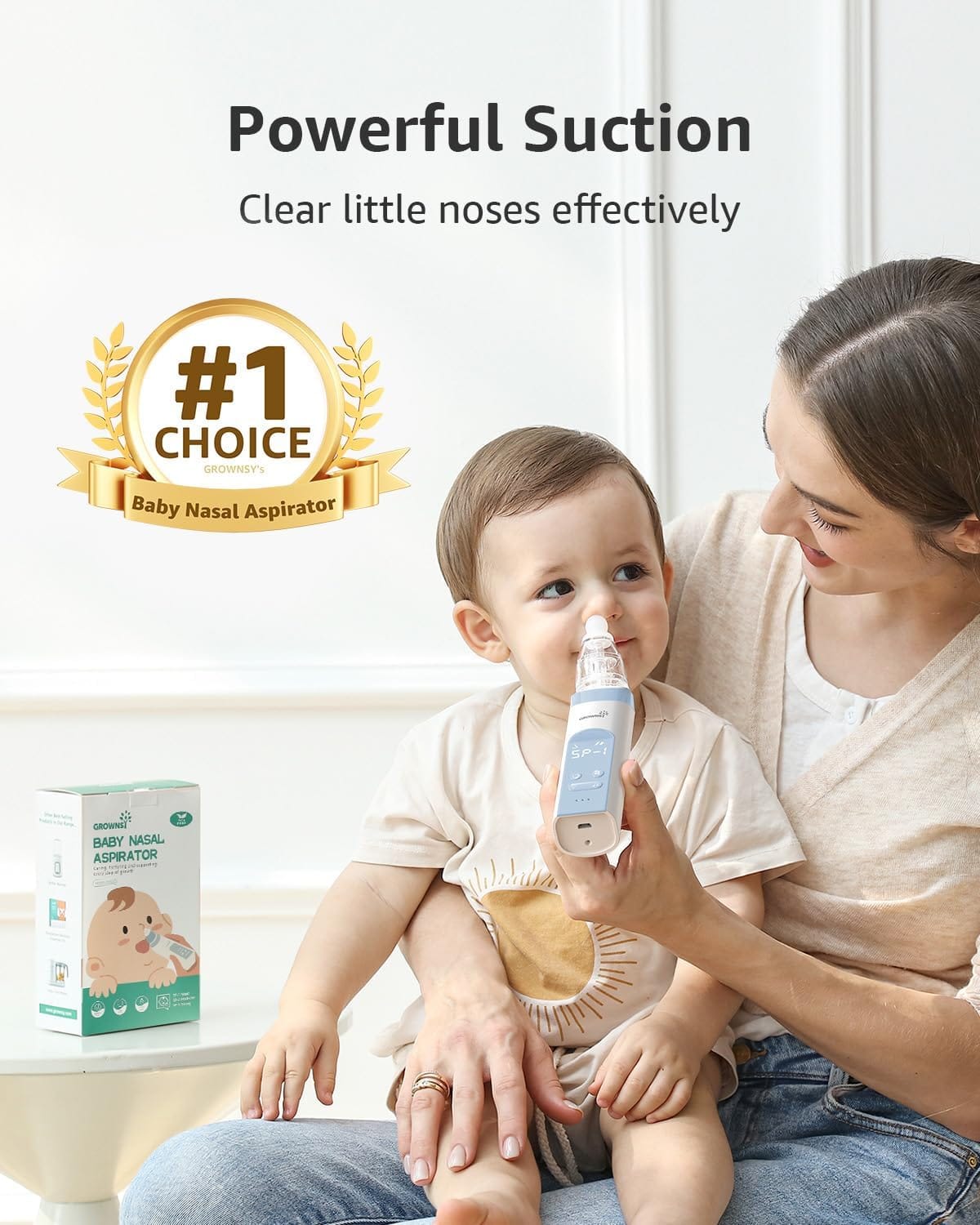 Electric Nose Aspirator for Baby Toddler: GROWNSY Review. Is it Worth Buying?